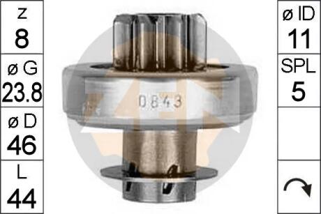 Бендікс стартера ERA ZN0843