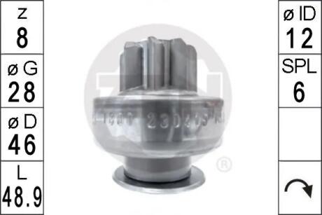 Бендікс стартера ERA ZN1800