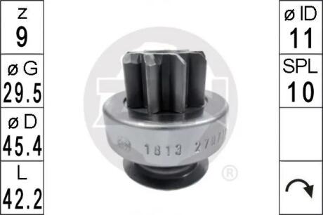 Бендікс стартера ERA ZN1813