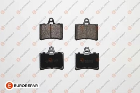 Колодки гальмівні дискові (комплект 4 шт) Eurorepar 1617257280