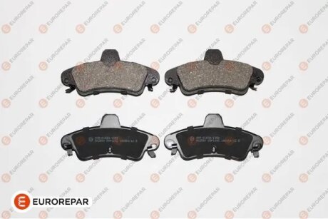 Колодки гальмівні дискові (комплект 4 шт) Eurorepar 1617272280