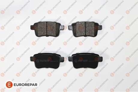Колодки гальмівні дискові (комплект 4 шт) Eurorepar 1617285980