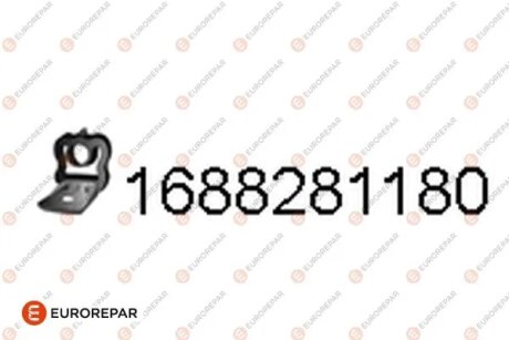 Кріплення гумове Eurorepar 1688281180