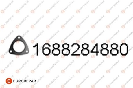 Прокладка вихлопної системи металева Eurorepar 1688284880