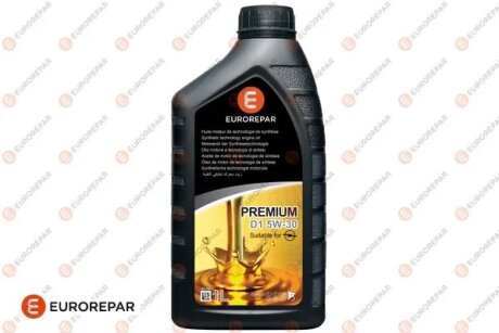 Олива 5W30 D1 1L PREMIUM Eurorepar 1690687580