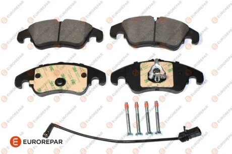 Колодки гальмівні дискові (комплект 4 шт) Eurorepar 1697648980