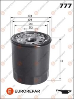 Фільтр масляний Eurorepar E149163