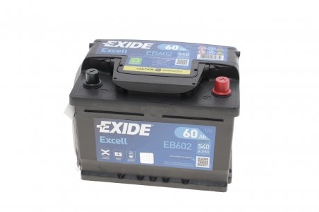 Аккумулятор EXIDE EB602 (фото 1)