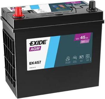 Стартерна батарея (акумулятор) EXIDE EK457