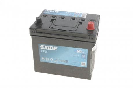 Акумулятор 60Ah-12v START-STOP EFB (230х173х222), R, EN520 Азія EXIDE EL604