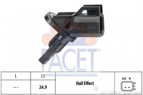 Датчик швидкості FACET 21.0001