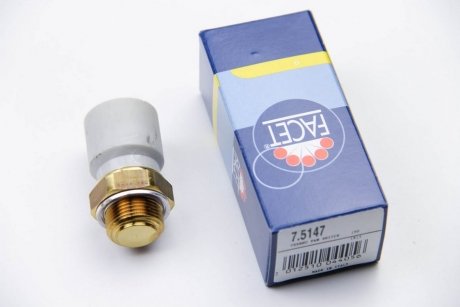 Датчик включения вентилятора (чорний) ASTRA F/VECTRA A 1.4-2.0 88-98 (100°C-95°C) FACET 7.5147