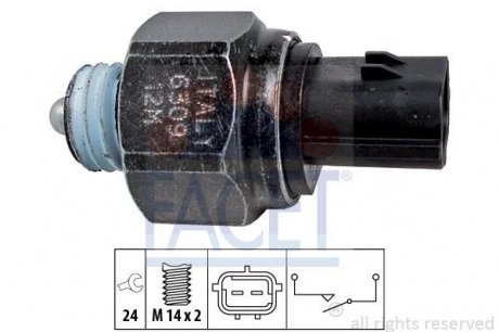 Перемикач заднього ходу автомобіля FACET 7.6309