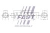 Пружина підвіски (к-кт 2шт.) перед. Renault Kangoo (97-08) FAST FT12248K (фото 2)