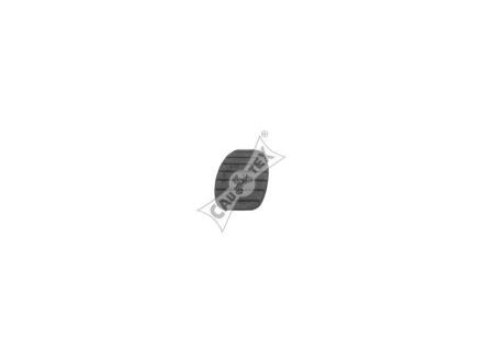 Накладка педалі зчеплення RENAULT Megane II 03-09, Trafic 00-14, Scenic II 03-09, Laguna 07-15, Laguna 00-07, Kangoo 08-17, Kangoo 09-17, Kangoo 97-07, Clio III 05-12, Clio II 98-05, Captur 13-20, Espace 02-15, Megane 96-03, Modus 04-08, Modus 08-12, FAST FT13077