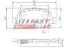 Колодки гальмівні дискові задні FIAT Punto 03-10, 500 07-20, Panda 03-12; LANCIA Ypsilon 03-11, Musa 04-12 FAST FT29162 (фото 1)