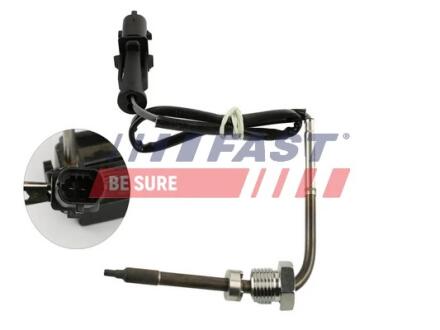 Датчик температуры выпускных газов 330mm Fiat Ducato 2.0D 11- FAST FT80205