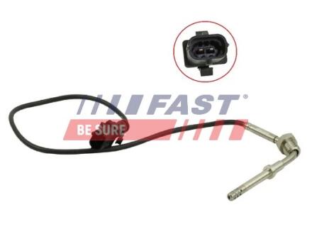 Датчик температуры выпускных газов Fiat Fiorino 1.3D 07-/Qubo 1.3D 08- FAST FT80234