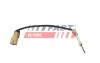 Датчик температуры дымовых газов L 160mm Nissan Qashqai 1.6dCi 13-/Opel Vivaro 1.6CDTI 15-19/Renault Trafic 1.6dCi 15- FAST FT80271 (фото 1)