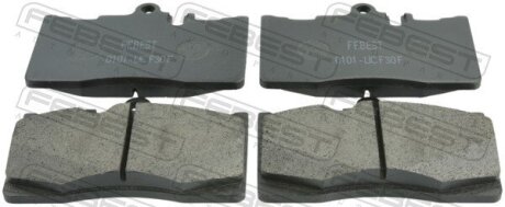 Колодки гальмівні передн (LEXUS LS430/CELSIOR UCF30 2000-2006) FEBEST 0101-UCF30F