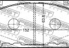 Колодки гальмівні передн (HONDA ACCORD CU# 2008-2012) FEBEST 0301-CU2F (фото 2)