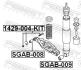 БОЛТ З ЕКСЦЕНТРИКОМ РЕМКОМПЛЕКТ FEBEST 1429-004-KIT (фото 2)