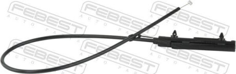 ТРОС ПРИВОДА ОТКРЫВАНИЯ ЗАМКА КАПОТА FEBEST 19101-E39FL