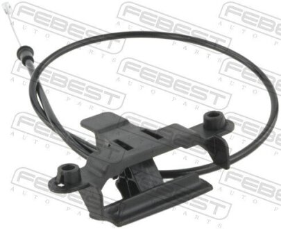 ТРОС ПРИВОДА ОТКРЫВАНИЯ ЗАМКА КАПОТА FEBEST 19101-E70F