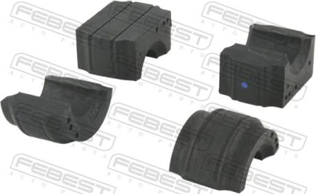 Втулка переднего стабилизатора КОМПЛЕКТ D242 FEBEST BMSB-F20F-KIT