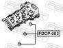 Кольцо уплотнитель колодца свечи FEBEST FDCP-003 (фото 2)