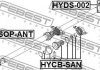 ПОДШИПНИК ПОДВЕСНОЙ КАРДАННОГО ВАЛА FEBEST HYCB-SAN (фото 3)