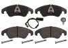 FEBI AUDI Тормозные колодки пер.A4,A5 07- FEBI BILSTEIN 116021 (фото 1)