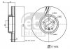 Гальмівний диск FEBI BILSTEIN 171454 (фото 2)