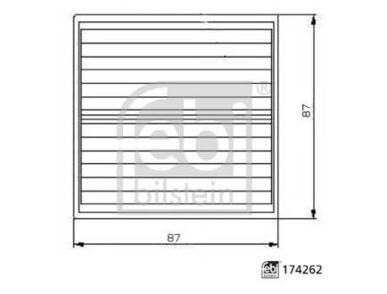 Топливный фильтр FEBI BILSTEIN 174262