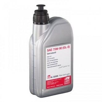 Масло трансмиссии. FEBI SAE 75W-90 GL-5 (Канистра 1л)) FEBI BILSTEIN 32590