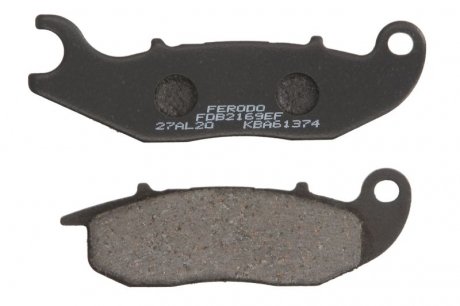 Колодки тормозные FERODO FDB2169EF