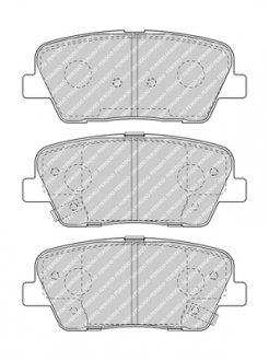Гальмівні колодки дискові FERODO FDB4391