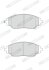 Комплект гальмівних колодок, дискове гальмо FERODO FDB4496 (фото 3)