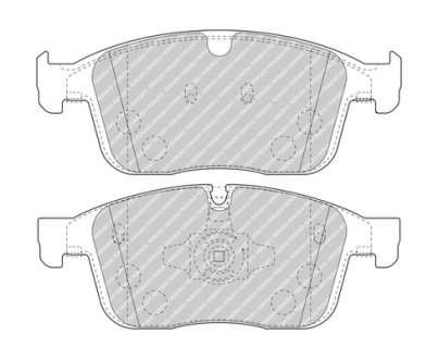 Колодки гальмівні дискові FERODO FDB4943 (фото 1)