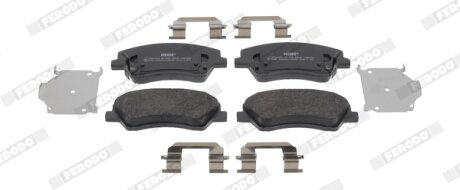 Комплект гальмівних колодок, дискове гальмо FERODO FDB5040