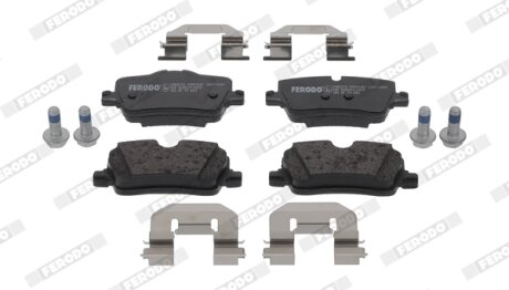 Комплект гальмівних колодок, дискове гальмо FERODO FDB5278