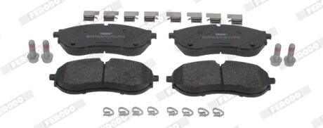 Комплект гальмівних колодок, дискове гальмо FERODO FDB5372