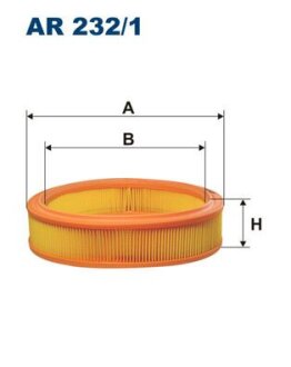 Фільтр повітряний FILTRON AR232/1