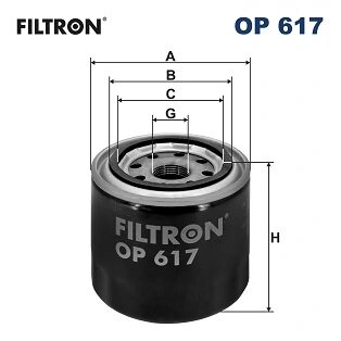 Фільтр оливний FILTRON OP 617