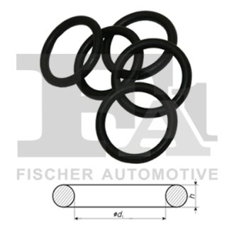 Кільце гумове Fischer Automotive One (FA1) 004.110.010