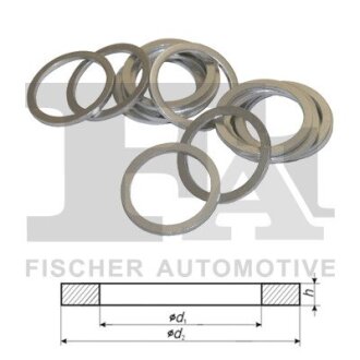 FISCHER Шайба алюминиевая 8*12*1мм (802.760) Fischer Automotive One (FA1) 044.810.100