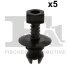 Кліпса кріплення (затискач) Fischer Automotive One (FA1) 11-30013.5 (фото 1)