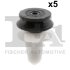 Кліпса кріплення (затискач) Fischer Automotive One (FA1) 11-40030.5 (фото 1)