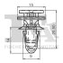 Кліпса кріплення (затискач) Fischer Automotive One (FA1) 11-40030.5 (фото 2)
