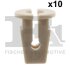 Кліпса кріплення (затискач) Fischer Automotive One (FA1) 11-60013.10 (фото 1)